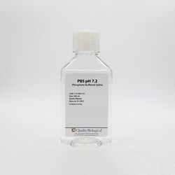 Quality Biological Inc PBS pH 7.2, CS 10 X 500 mL, Quantity: Case of 10