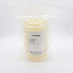 Quality Biological Inc 1/2 YPD Plates, Case 100 x 25ML, Quantity: Case