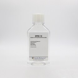 Quality Biological Inc DPBS 1X with Calcium and Magnesium, 500 mL, Quantity: