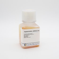 Quality Biological Inc Trypsin (0.05%)  EDTA (0.1%), PK 4 X 100 mL