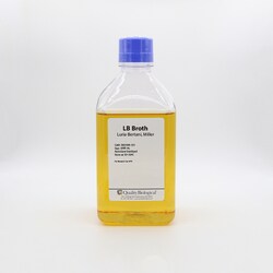 Quality Biological Inc LB Broth(Miller) 1L, Case of 10, Quantity: Case