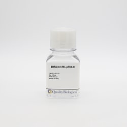 Quality Biological Inc EDTA (0.5 M), pH 8.0, PK 4 X 100 mL, Quantity: Pack