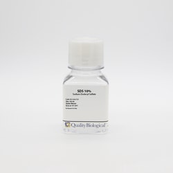 Quality Biological Inc SDS 10%, 100 mL, Quantity: Each of 1