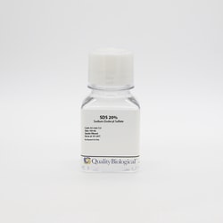 Quality Biological Inc SDS 20%, 100 mL, Quantity: Each of 1