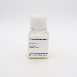 Quality Biological Inc Trypsin Delarco pH 6.8, PK 4 X 100 mL