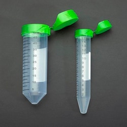 Quality Biological Inc 50ml Centrifuge Tubes with Flip Top Cap, Conical Bottom, Sterile, Bag - 25/Resealable bag, 500/CS