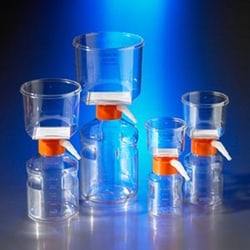 Quality Biological Inc Filter System, 150ml, PES, 0.45um, 12/CS, Quantity: