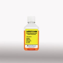 Quality Biological Inc LeBoeufs DMEM without L-Glutamine, 500 mL, Quantity:
