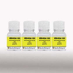 Quality Biological Inc MEM NEAA (100X) 100ML 4/PK, Quantity: Pack of 4