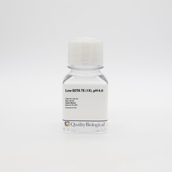 Quality Biological Inc Low EDTA TE (1X), pH 8.0, PK 4 X 100 mL