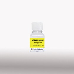 Quality Biological Inc Normal Saline, 100 mL, Quantity: Each of 1