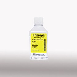 Quality Biological Inc Tris HCl (1 M), pH 7.5, 500 mL, Quantity: Each of