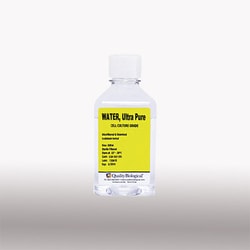 Quality Biological Inc Water, Cell Culture, WFI Quality, 500mL, Quantity: