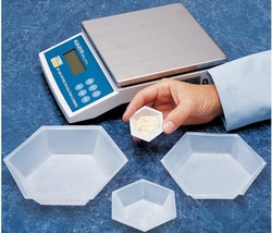 Accuflow Systems HEX WEIGH DISH - 51/2H, 500/CS, Quantity: Case of 500