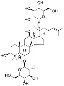 Lkt Laboratories Ginsenoside Rg1, ≥98%, 5MG, Quantity: Each of 1