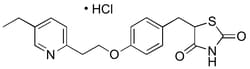 Lkt Laboratories Pioglitazone Hydrochloride, ≥98%, 500MG, Quantity: Each