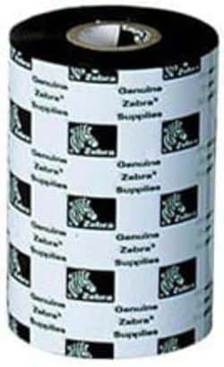 Zebra Technologies Corporation Wax/Resin Ribbon, 84mmx74m (3.31inx242ft), 3200; High Performance, 12mm (0.5in) core, 12/box