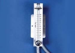 Euthanex The 512-A1-BR non-compensated single CO2 flow meter with flow