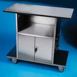 Euthanex Large Mobile Workstation for Anesthesia System.