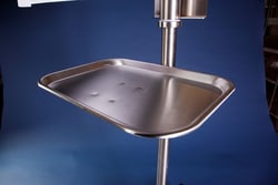 Euthanex Mayo Tray for used with Pole Stand E-28000., Quantity: Each of