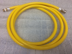 Euthanex Air Hose, Yellow, Quantity: Each of 1