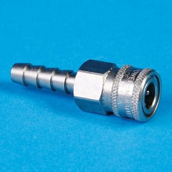 Euthanex&nbsp;EZ-S2F  Female Quick Disconnect fitting with  hose barb.