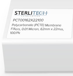 Sterlitech Corporation Polycarbonate (PCTE) Membrane Filters, 0.01 Micron,
