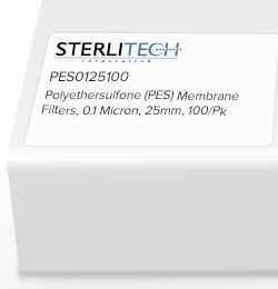 Sterlitech Corporation Polyethersulfone (PES) Membrane Filters, 0.1 Micron,
