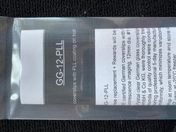 Neuvitro&nbsp;Poly-L-lysine coated sterile German glass coverslips for cell culture, 12mm dia #1 thick 90/pk, ready to use in cell culture.