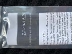 Neuvitro Poly-L-lysine coated sterile German glass coverslips for cell