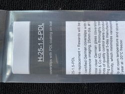 Neuvitro Poly-D-lysine coated sterile German glass coverslips for cell