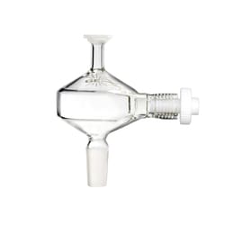 Glass Expansion&nbsp;Tracey Spray Chamber with Helix, 50ml cyclonic, Borosilicate glass. Includes 70-803-1439 Helix CT locking screw with seal (1 unit)