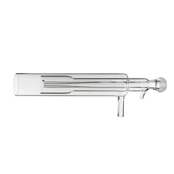 Glass Expansion Quartz Torch with 2.5mm Injector for Agilent 7500, 2 Projections,