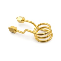 Glass Expansion RF Coil Gold for Varian Series 2 Axial., Quantity: Each