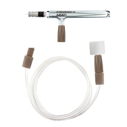 Glass Expansion&nbsp;Quartz SeaSpray DC Nebulizer 2mL/min,  Includes NFT-16-50 UniFit Connector with 0.50mm ID x 1.6mm OD x 700mm long tubing (1 piece), and 70-803-1449 Gas Fitting with Ratchet Nebulizer connector