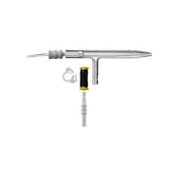 Glass Expansion Conikal Nebulizer 2mL/min with EzyFit & EzyLok, includes EZT-16-75 EzyFit Connector with 0.75mm ID x 1.6mm OD x 700mm L tubing (1 unit) and EL-1 EzyLok Connector Kit