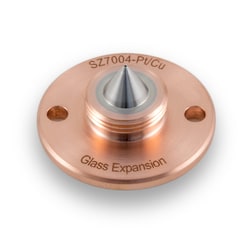Glass Expansion&nbsp;Platinum Skimmer Cone with 7mm Insert for Shimadzu 2030 ICP-MS (220-95356-81, 211-90194-02)
