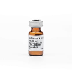 IBA LifeSciences 100 mM Biotin stock solution; 1 ml, Quantity: Each of