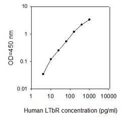 Raybiotech Inc Human Lymphotoxin beta R/TNF RIII/TNFRSF3 ELISA Kit, Quantity: