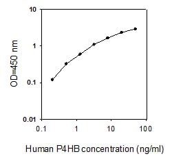 Raybiotech Inc Human P4HB ELISA Kit, Quantity: Each of 1