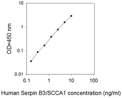 Raybiotech Inc Human Serpin B3/SCCA1 ELISA Kit, Quantity: Each of 1