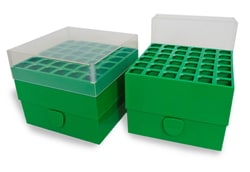 Boca Scientific Inc Tube Storage Box for 15ml Conical Tubes, Holds 36 Tubes,