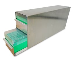 Boca Scientific Inc BOCARACK815 Freezer Storage System for 15ml Conical Tubes, Freezer Rack with Tube Storage Boxes, Capacity of 288 Tubes