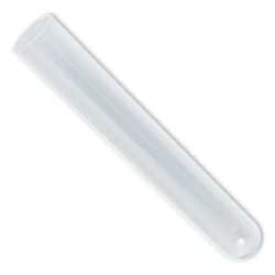LAKE CHARLES MFG 16x100mm Test Tubes, Polypropylene, Round BTM, Natural,
