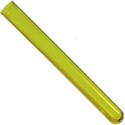 LAKE CHARLES MFG 16x150mm Test Tubes, Polystyrene, Round BTM, 20ml Vol, Neon Yellow, Karter Scientific 400C1 (Case of 1000)