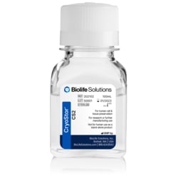 BIOLIFE SOLUTIONS INC CryoStor CS2 Freeze Media, 100 mL, Quantity: Each