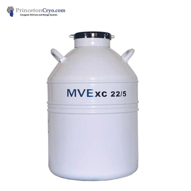 Princeton Cryotech MVE XC 22/5 Storage Dewar, Quantity Each of 1
