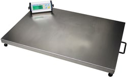 Adam Equipment CPWplus 300L Large Platform Floor Scale, 660lb/300kg Capacity x .02lb/0.1kg Readability