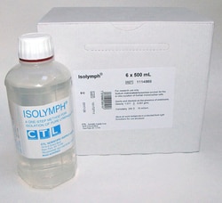CTL Scientific Supply Corp ISOLYMPH PK OF 6 X 500 ML, Quantity: Pack of