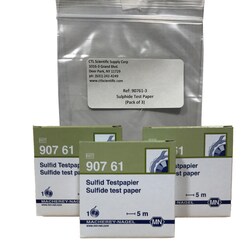 CTL Scientific Supply Corp SUPHIDE TEST PAPER,PK/3 DISP